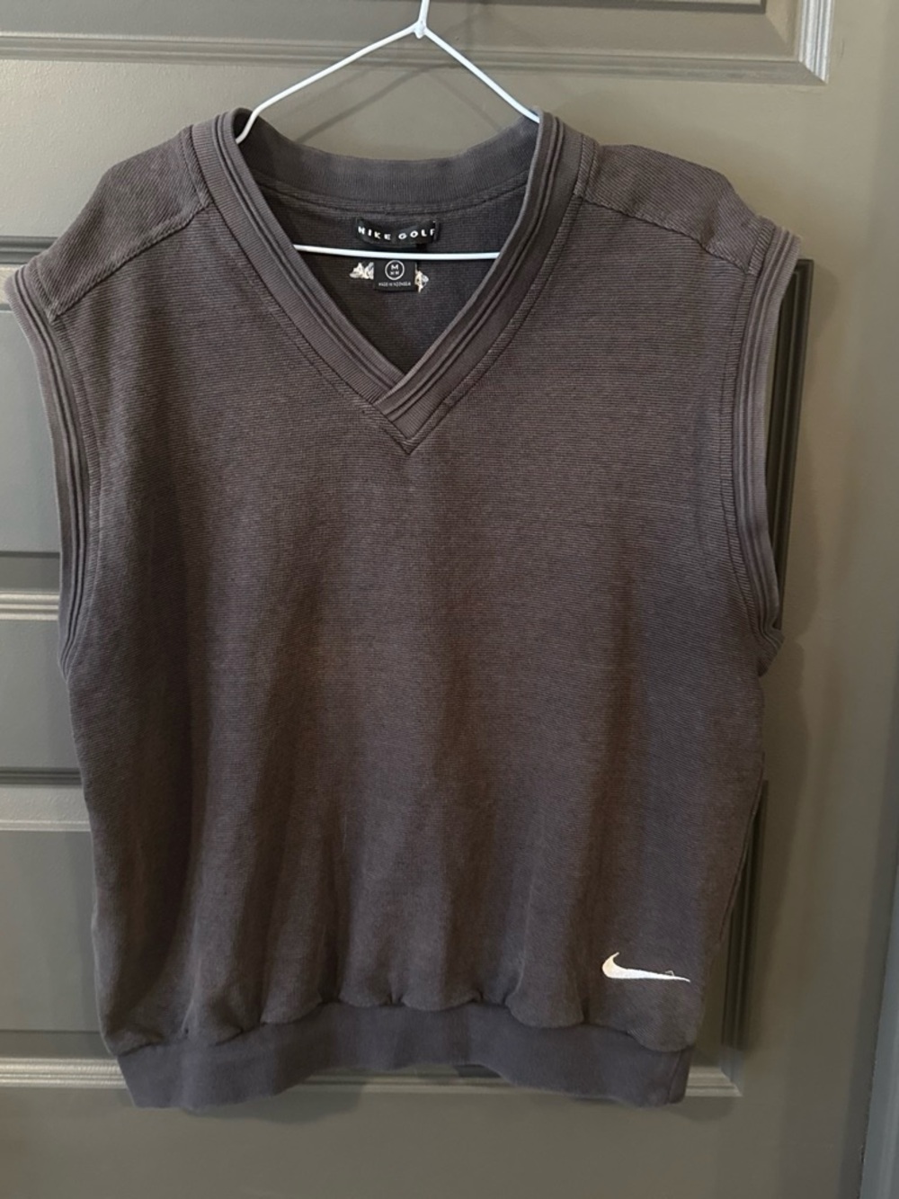 Nike Golf Brown V-Neck Pullover Vest Medium - Alta Mesa Embroidered Logo